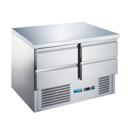 Picture of UNIFROST CRS90G-4D 4 DRAWER COMPACT COUNTER REFRIGERATOR