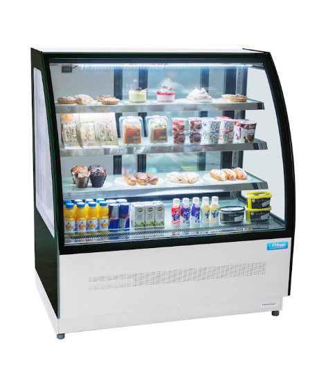 Picture of UNIFROST CDV120S CURVED GLASS DISPLAY FRIDGE 1200MM