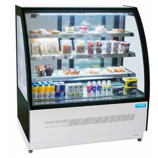 Picture of UNIFROST CDV90S CURVED GLASS DISPLAY FRIDGE