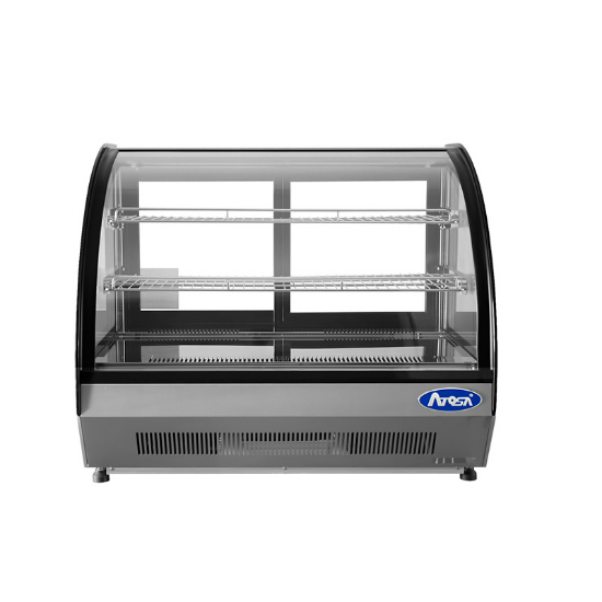 Picture of ATOSA WSY125L CURVED GLASS COUNTER TOP DISPLAY CHILLER