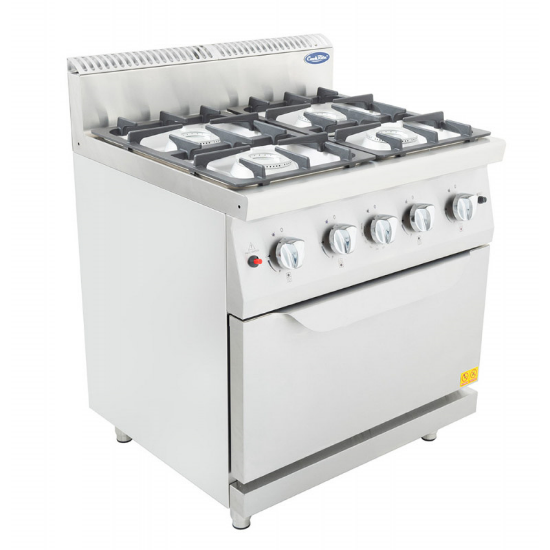Picture of COOKRITE AT7G4BO-2 NAT GAS 4 BURNER RANGE AND OVEN