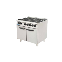 Picture of BLUESEAL G750-6 6 BURNER RANGE & OVEN LPG