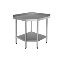 Picture of ATLAS COT9090 CORNER TABLE WITH UPSTAND 900*900*850 +60 FOR USE WITH 700MM TABLES