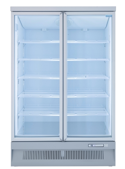 Picture of UNIFROST HVR2 2 DOOR HINGED DISPLAY REFRIGERATOR  5 SHELVES PER DOOR 1253*710*2003