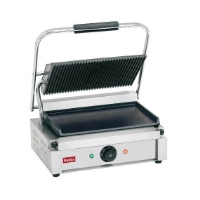 Picture of BANKS PCG-RF PANINI GRILL RIBBED TOP FLAT BOTTOM